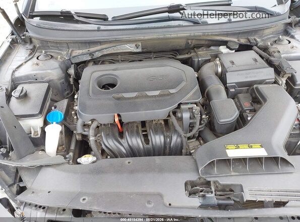 5NPE24AF5KH800129 2019 HYUNDAI SONATA Gray 