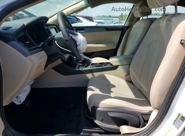 5NPE24AF5KH809543 2019 HYUNDAI SONATA White 