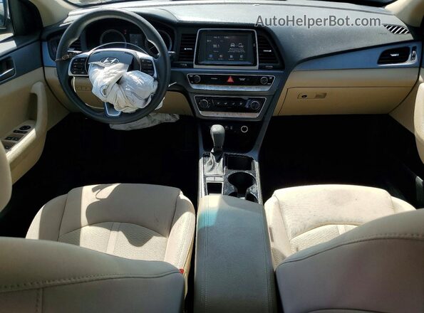 5NPE24AF5KH809543 2019 HYUNDAI SONATA White 