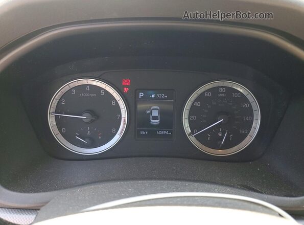 5NPE24AF5KH809543 2019 HYUNDAI SONATA White 