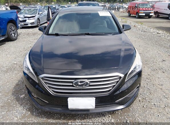 5NPE24AF6GH268994 2016 HYUNDAI SONATA Black Dashboard view