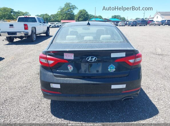 5NPE24AF6GH302254 2016 HYUNDAI SONATA Black 