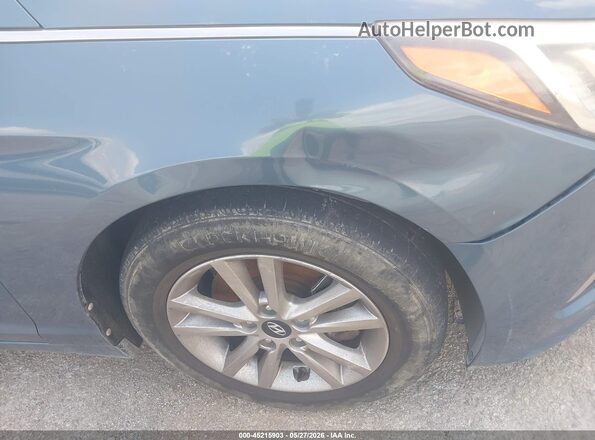 5NPE24AF6GH311200 2016 HYUNDAI SONATA Blue 