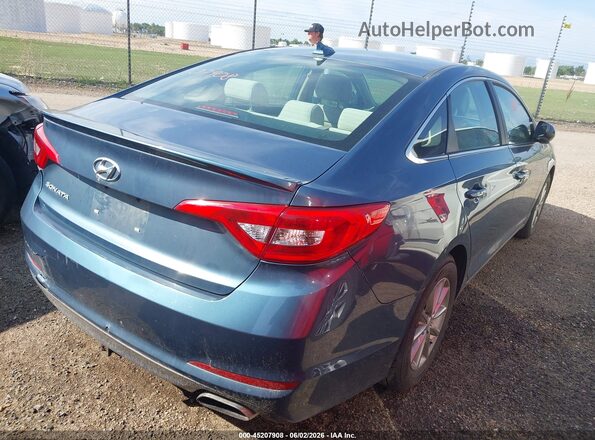 5NPE24AF6GH359733 2016 HYUNDAI SONATA Blue Հետևի աջ