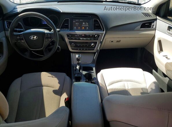 5NPE24AF6HH471420 2017 HYUNDAI SONATA Silver 