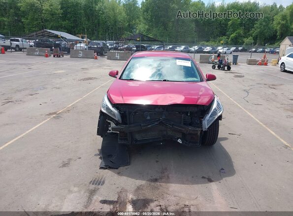 5NPE24AF6HH494731 2017 HYUNDAI SONATA Red Դիմացի տեսք
