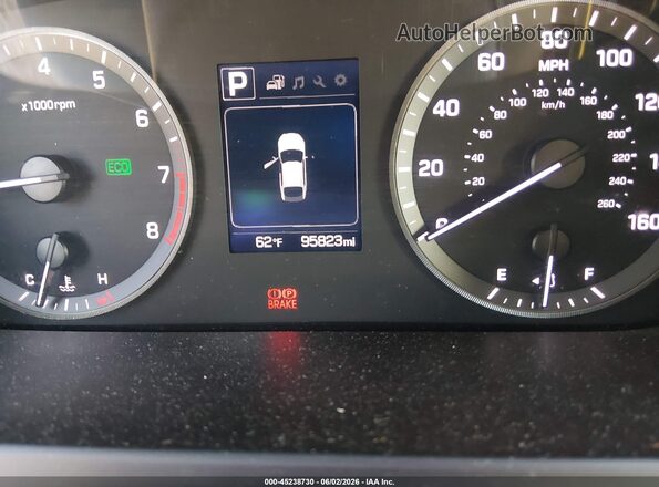 5NPE24AF6HH496804 2017 HYUNDAI SONATA Gray Vista de los asientos traseros