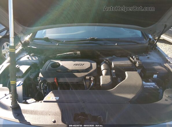 5NPE24AF6HH496804 2017 HYUNDAI SONATA Gray Vista trasera