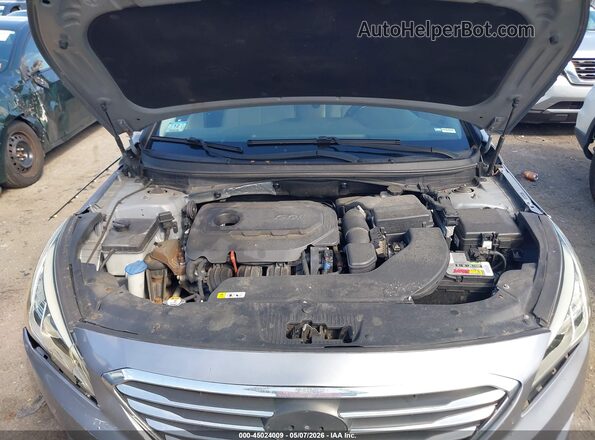 5NPE24AF6HH524424 2017 HYUNDAI SONATA Gray Widok z tyłu