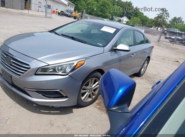 5NPE24AF6HH524424 2017 HYUNDAI SONATA Gray Przód lewy