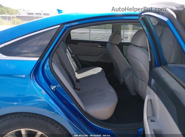 5NPE24AF6JH614226 2018 HYUNDAI SONATA Blue VIN կոդի պիտակի տեսք