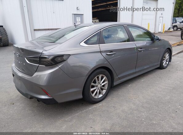 5NPE24AF6JH666598 2018 HYUNDAI SONATA Gray Rear right