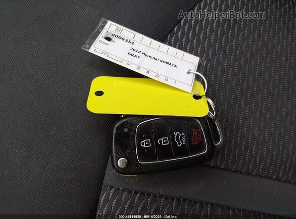 5NPE24AF6JH666598 2018 HYUNDAI SONATA Gray Dashboard view