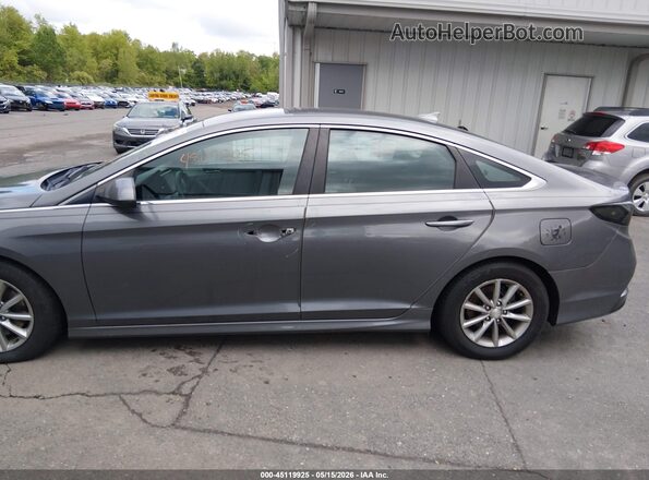 5NPE24AF6JH666598 2018 HYUNDAI SONATA Gray 