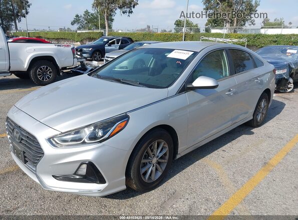 5NPE24AF6JH671686 2018 HYUNDAI SONATA Silver Przód lewy