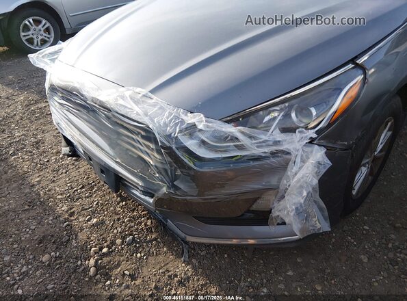 5NPE24AF6JH694546 2018 HYUNDAI SONATA Gray Vista frontal