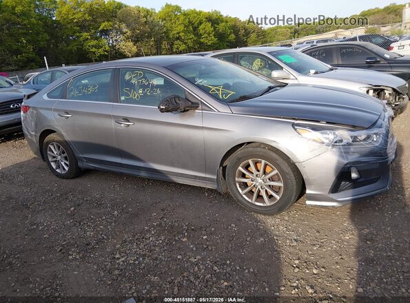 5NPE24AF6JH694546 2018 HYUNDAI SONATA Gray Vista del cuadro de instrumentos