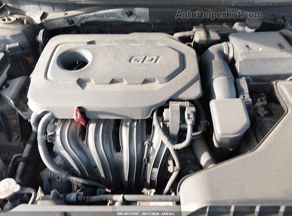 5NPE24AF6JH694546 2018 HYUNDAI SONATA Gray Vista trasera