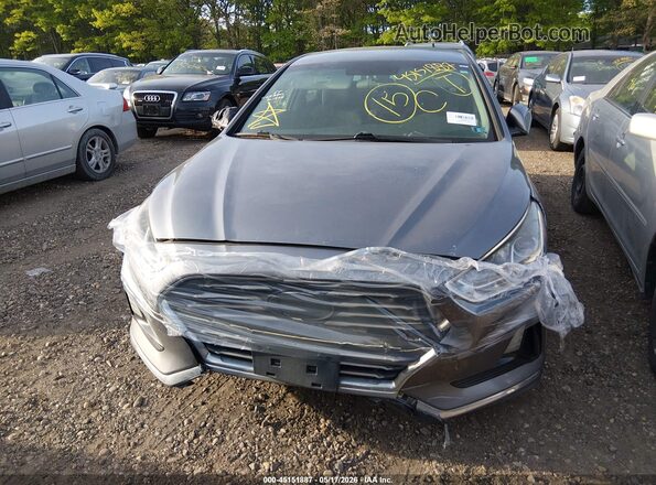 5NPE24AF6JH694546 2018 HYUNDAI SONATA Gray Vista del salpicadero