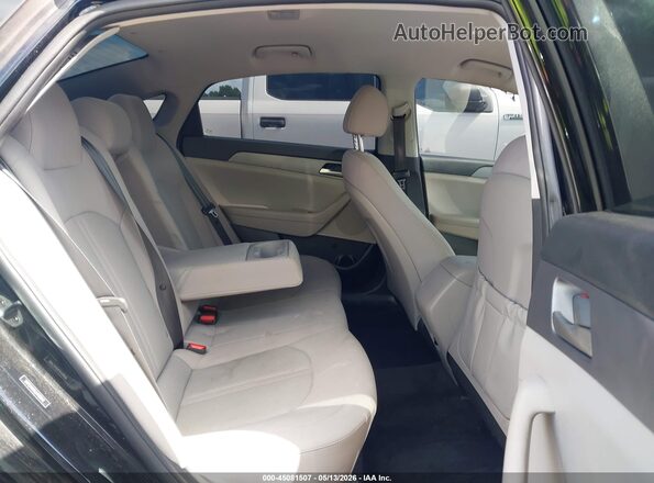 5NPE24AF6JH708641 2018 HYUNDAI SONATA Black Vista de la etiqueta del VIN