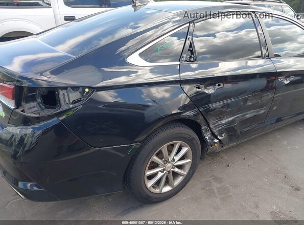 5NPE24AF6JH708641 2018 HYUNDAI SONATA Black Vista frontal