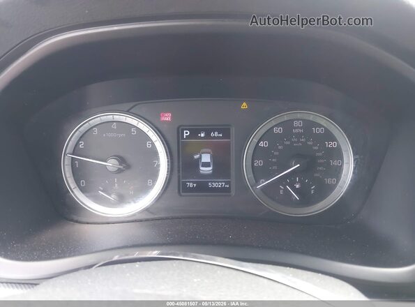 5NPE24AF6JH708641 2018 HYUNDAI SONATA Black Vista de los asientos traseros
