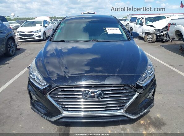 5NPE24AF6JH708641 2018 HYUNDAI SONATA Black Vista interior trasera