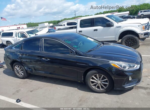 5NPE24AF6JH708641 2018 HYUNDAI SONATA Black Vista interior de 360 grados