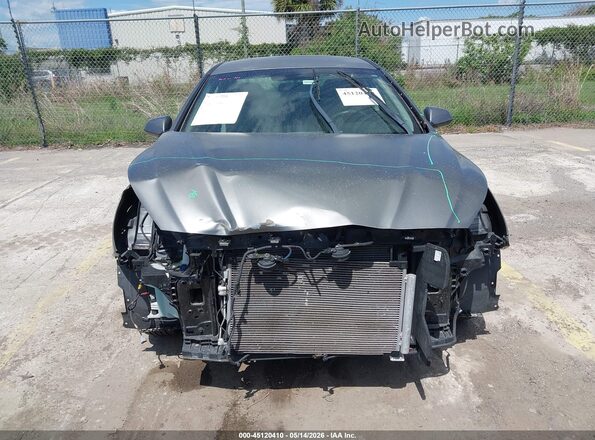 5NPE24AF6JH716965 2018 HYUNDAI SONATA Gray Դիմացի տեսք