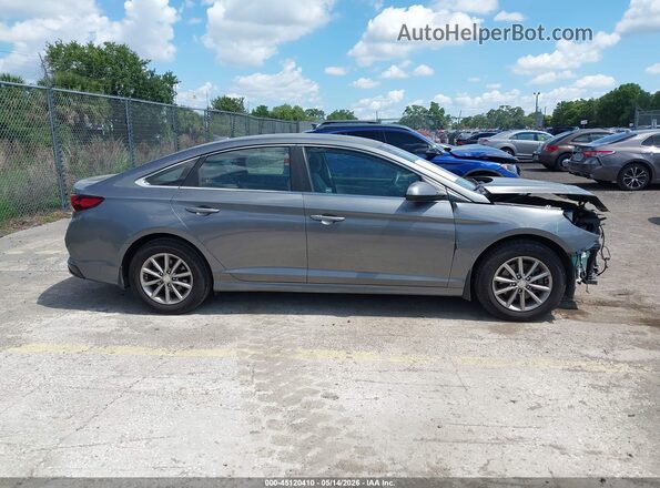 5NPE24AF6JH716965 2018 HYUNDAI SONATA Gray Սալոնի 360 աստիճան տեսք