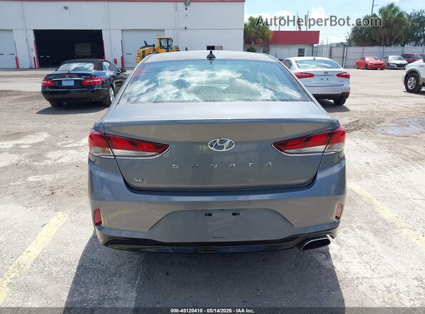 5NPE24AF6JH716965 2018 HYUNDAI SONATA Gray 