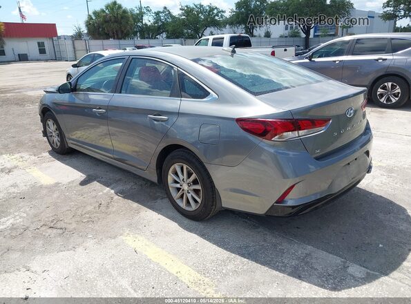 5NPE24AF6JH716965 2018 HYUNDAI SONATA Gray Հետևի ձախ