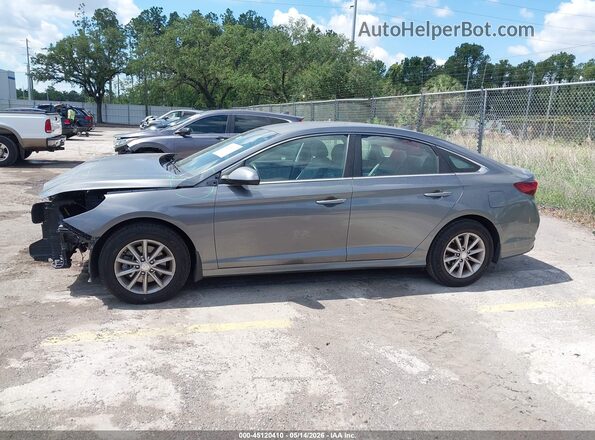 5NPE24AF6JH716965 2018 HYUNDAI SONATA Gray 