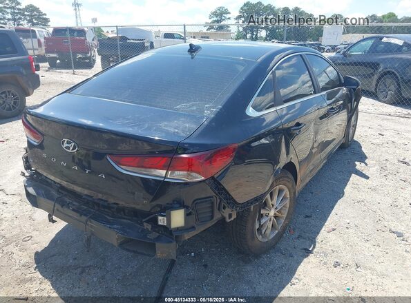 5NPE24AF6KH746338 2019 HYUNDAI SONATA Black უკანა მარჯვენა