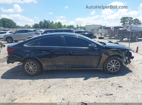 5NPE24AF6KH746338 2019 HYUNDAI SONATA Black სალონის 360-გრადუსიანი ხედი