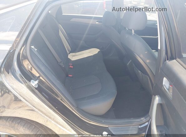 5NPE24AF6KH746338 2019 HYUNDAI SONATA Black VIN კოდის სტიკერის ხედი