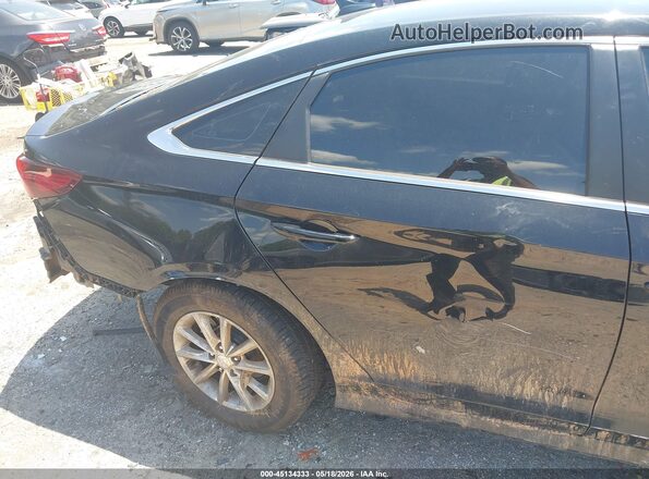 5NPE24AF6KH746338 2019 HYUNDAI SONATA Black 