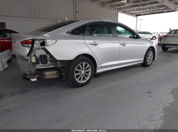 5NPE24AF6KH787777 2019 HYUNDAI SONATA Silver 