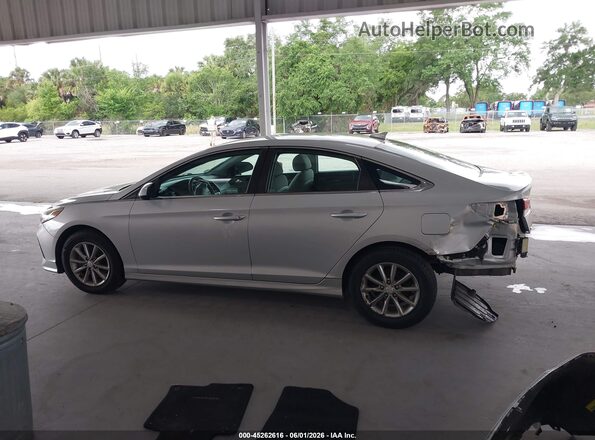 5NPE24AF6KH787777 2019 HYUNDAI SONATA Silver 
