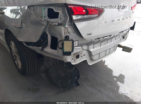 5NPE24AF6KH787777 2019 HYUNDAI SONATA Silver 