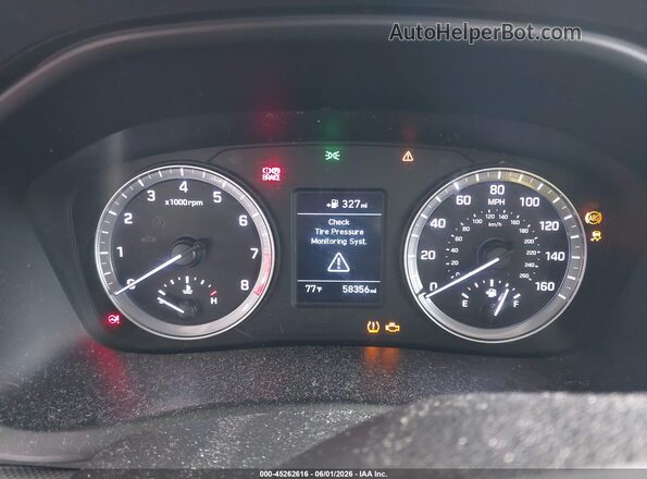 5NPE24AF6KH787777 2019 HYUNDAI SONATA Silver 
