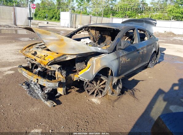 5NPE24AF6KH791506 2019 HYUNDAI SONATA Black Front left