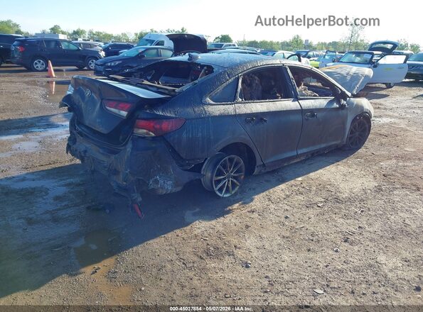 5NPE24AF6KH791506 2019 HYUNDAI SONATA Black Rear right