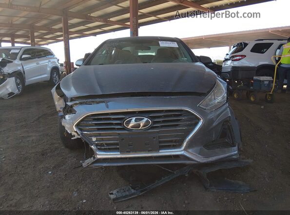5NPE24AF6KH796124 2019 HYUNDAI SONATA Gray Вид щитка приладів