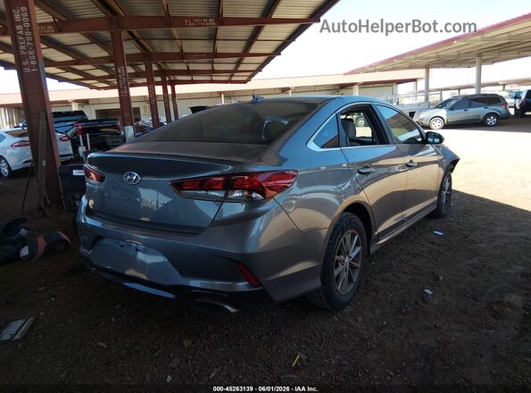 5NPE24AF6KH796124 2019 HYUNDAI SONATA Gray Задня права чверть