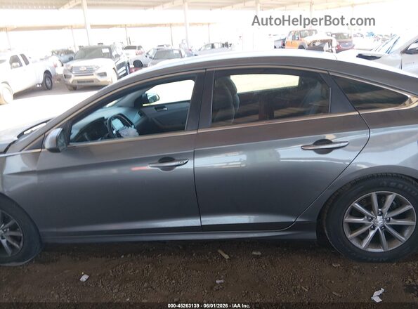 5NPE24AF6KH796124 2019 HYUNDAI SONATA Gray Панорамний вид салону 360°