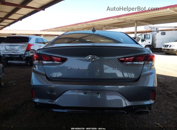 5NPE24AF6KH796124 2019 HYUNDAI SONATA Gray 