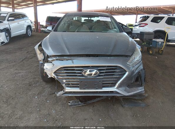 5NPE24AF6KH796124 2019 HYUNDAI SONATA Gray 