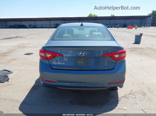 5NPE24AF7GH280619 2016 HYUNDAI SONATA Blue 