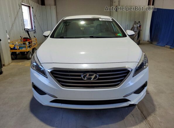 5NPE24AF7GH323565 2016 HYUNDAI SONATA White Vista frontal